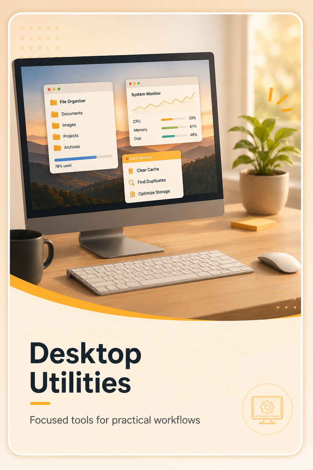 Desktop Utilities preview card