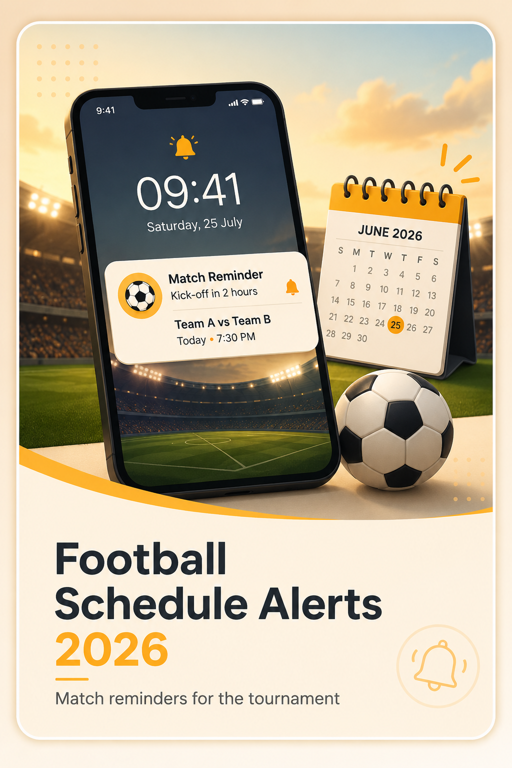 Football Schedule Alerts 2026 preview card